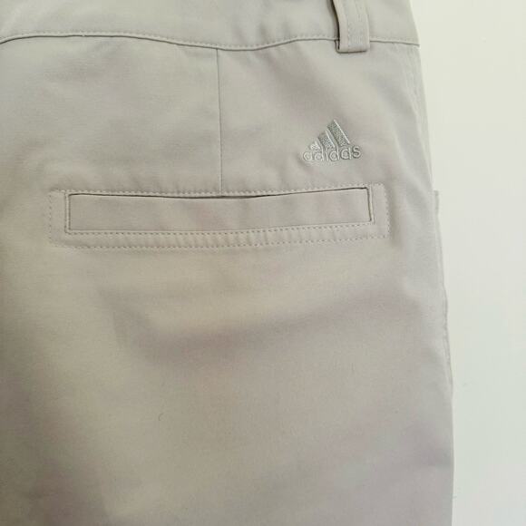 Adidas Womens Climalite Tan Ultimate 365 Bermuda Golf Shorts Size 8 - Picture 4 of 10